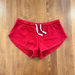 Red Hot Pants Sweat Shorts